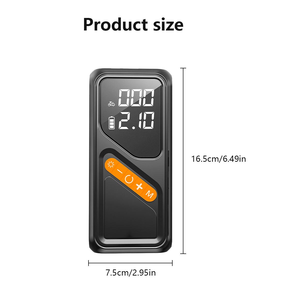 

Беспроводной цифровой насос для накачивания шин с двойным питанием, портативный, умный, с автоматической остановкой, с двойным экраном, зарядка Type-C для автомобиля, велосипеда, мотоцикла