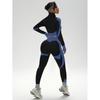 JYL Seamless Quick Dry Long Sleeve Pants Plus Size Yoga Set
