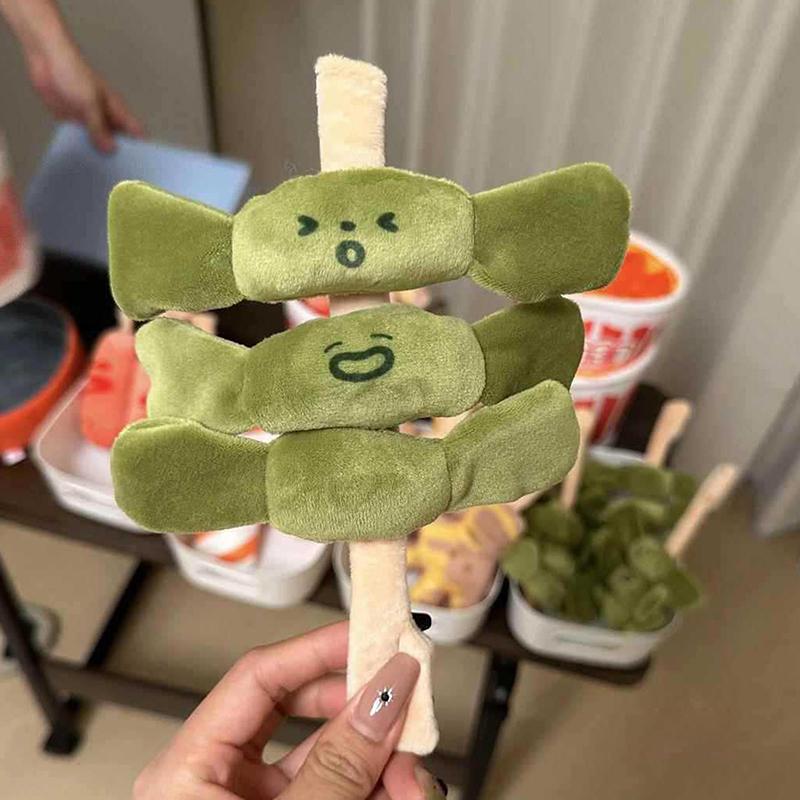 

1 шт. Мягкая плюшевая игрушка Fast Foodies для мальчиков, милая маленькая мягкая еда, плюш «Острый хот-пот» с дизайном «Оден», креативные игрушки
