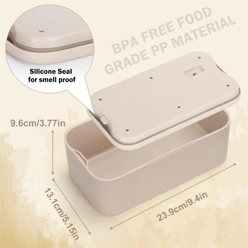Combination Lock Storage Bin Dustproof Food Grade Plastic Security Storage Box With  For School Office Household Use