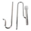In  Out  Pipe Set   304 Stainless Steel Fish     Pipe with   Skimmer for Aquarium Filter