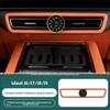For RAV4 Prime/Wildlander Car Clock Quartz Movement Luminous Acrylic Case & Band Large-Size Instrument Panel Pointer Clock