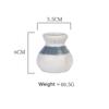 Japanese Style Ceramic Toothpick Holder Retro Mini Toothpick Dispenser Box Simple Small Vases Decor Cotton Swab Storage Jar