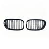 NEW-Front Bumper Car Kidney Grille Sport Style Double Line Grills For BMW 7 Series F01 2007- 2014
