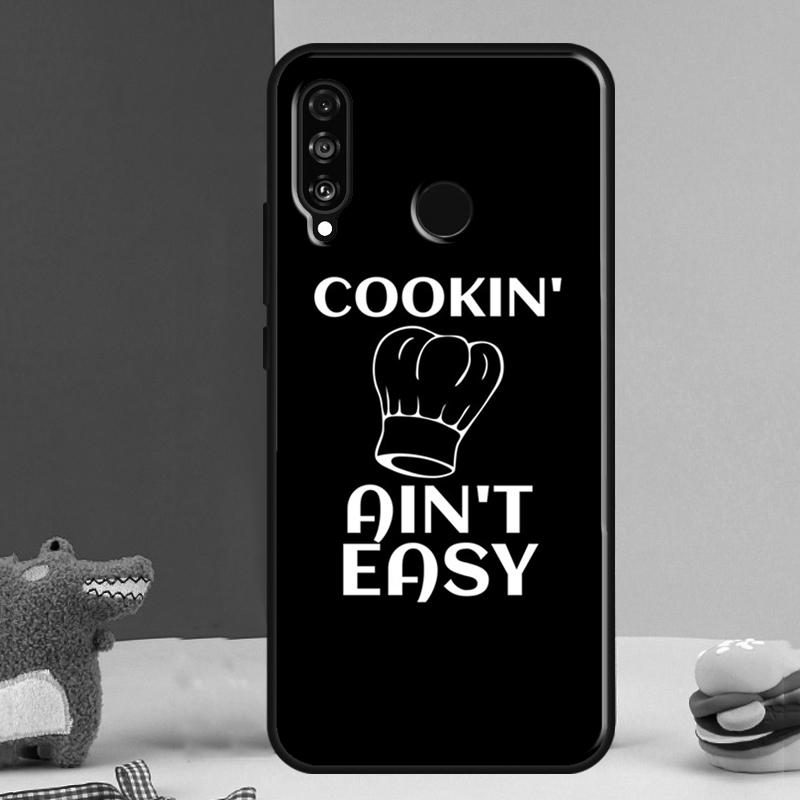 Cozinhar Cozinheiro Chefe Para Huawei Nova 9 10 SE 12i 12s 11i 5T Y91 Y90 Y60 Y70 Y72 Y61 P60 Pro P20 P30 P40 Lite Capa