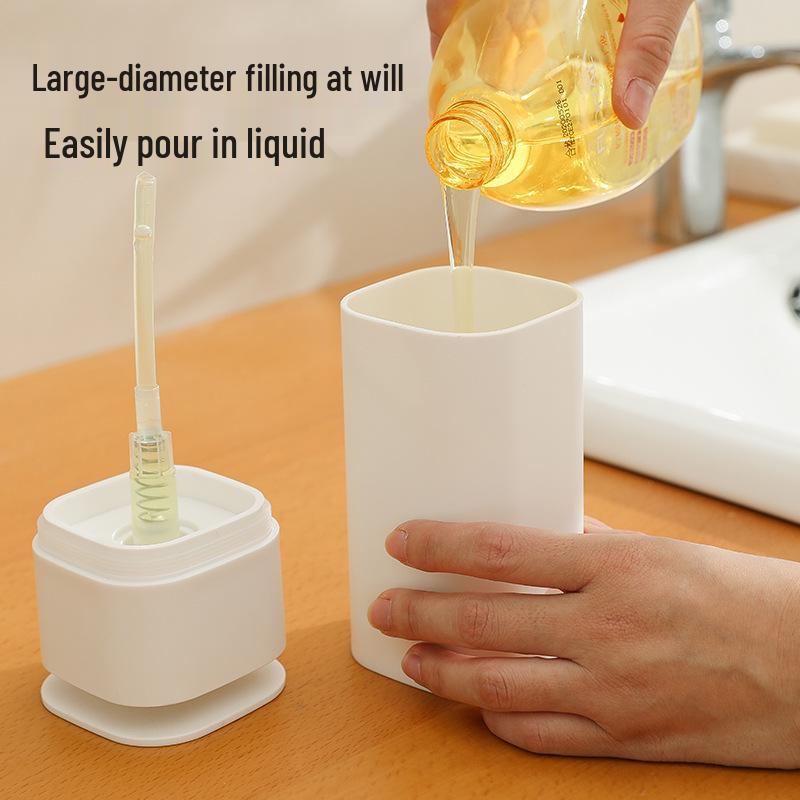 Creative Press-Type Bathroom Soap & Shower Gel Dispenser - Large Capacity