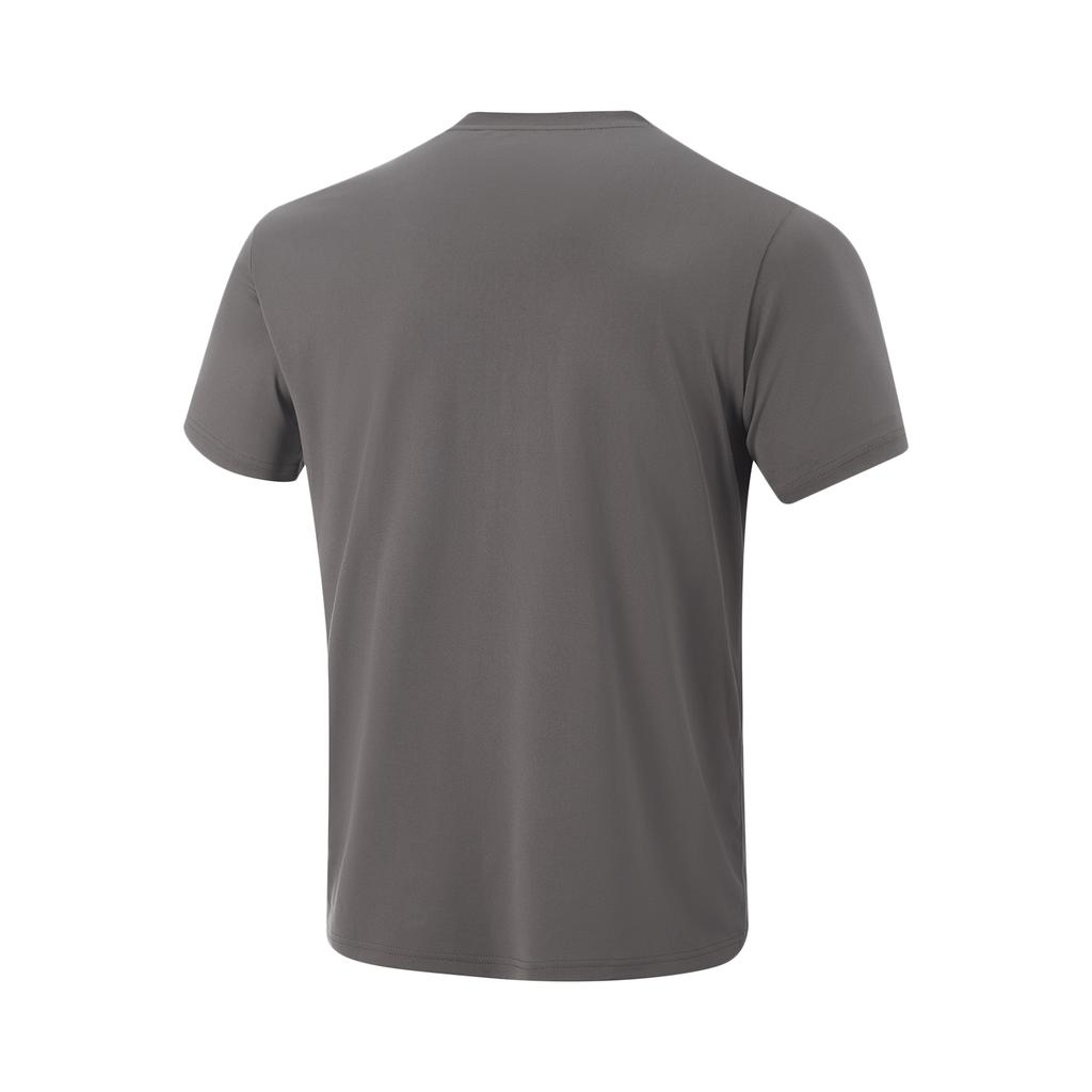 Li Ning Fitness Series T Shirt Men's Road Gray ATSV645-6