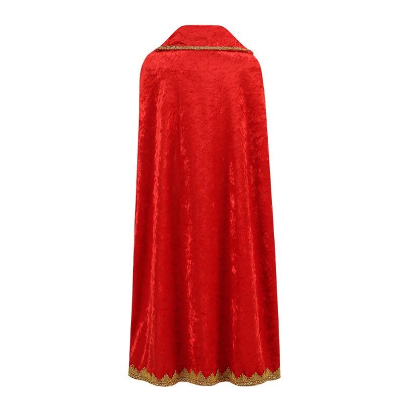 Ins Halloween Weihnachten Prinz Show Kostüm Karneval Kinder Doppel König Umhang König Umhang Cape