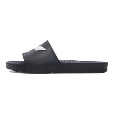 Sandales décontractées polyvalentes à enfiler Chaussures unisexes Noir AYCS003-1