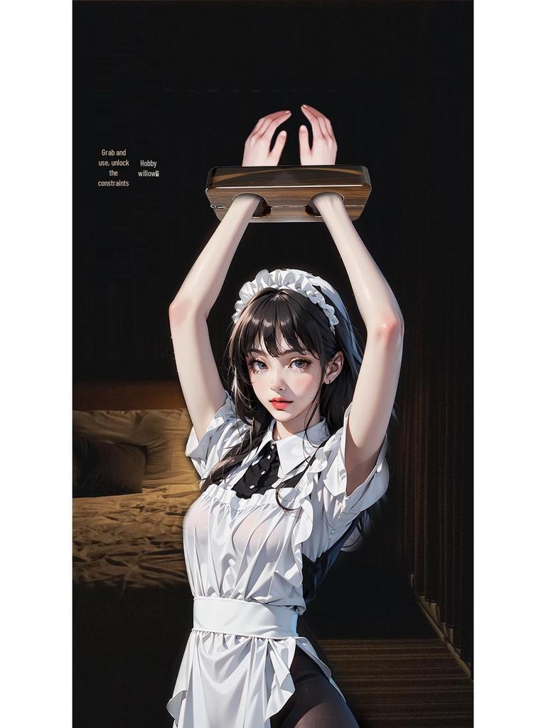 Wooden Erotic Restraint Cuffs: Hand & Foot Limb Restraint Props for Punishment Training