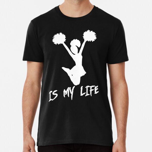Cheerleading is my life T-Shirt S-5XL Best T-Shirt