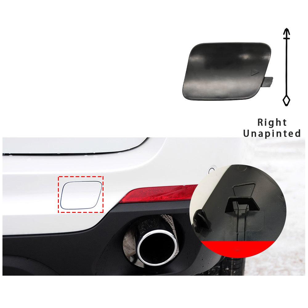

For BMW X5 Rear Bumper Trailer Cover F15 Rear Bumper Towing Hook Hole Cover 51127378573 2013-2018 Right Unpainted