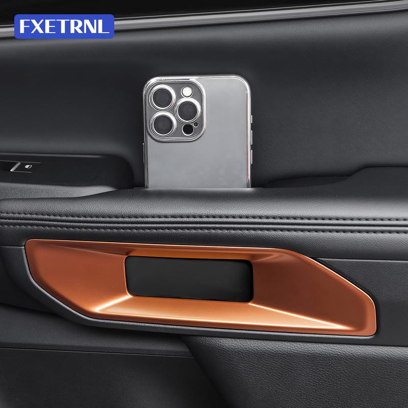 Silicone Pour Ford Ranger 2023 2024 2025 Boîte de Rangement Organisateur de Poignée de Porte de Voiture Plateau Accessoires de Modification d'Intérieur Automobile