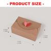 Romance Heart Shape Paper Gift Box for Valentine's Day Presents with Easy Heart Clasp Design Gift Wrap Box