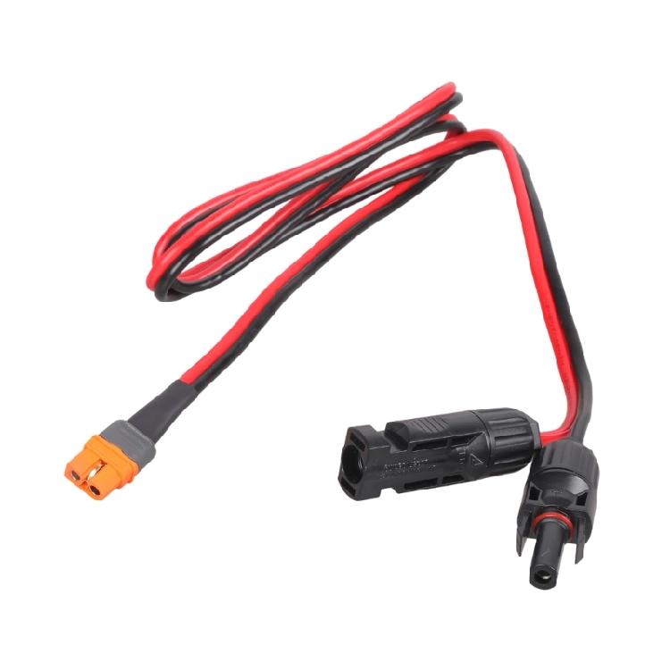 Heavy Duty MC 4 To XT60IF Female Charging Cable 12AWG For Solar Energy Systems And Outdoor Use