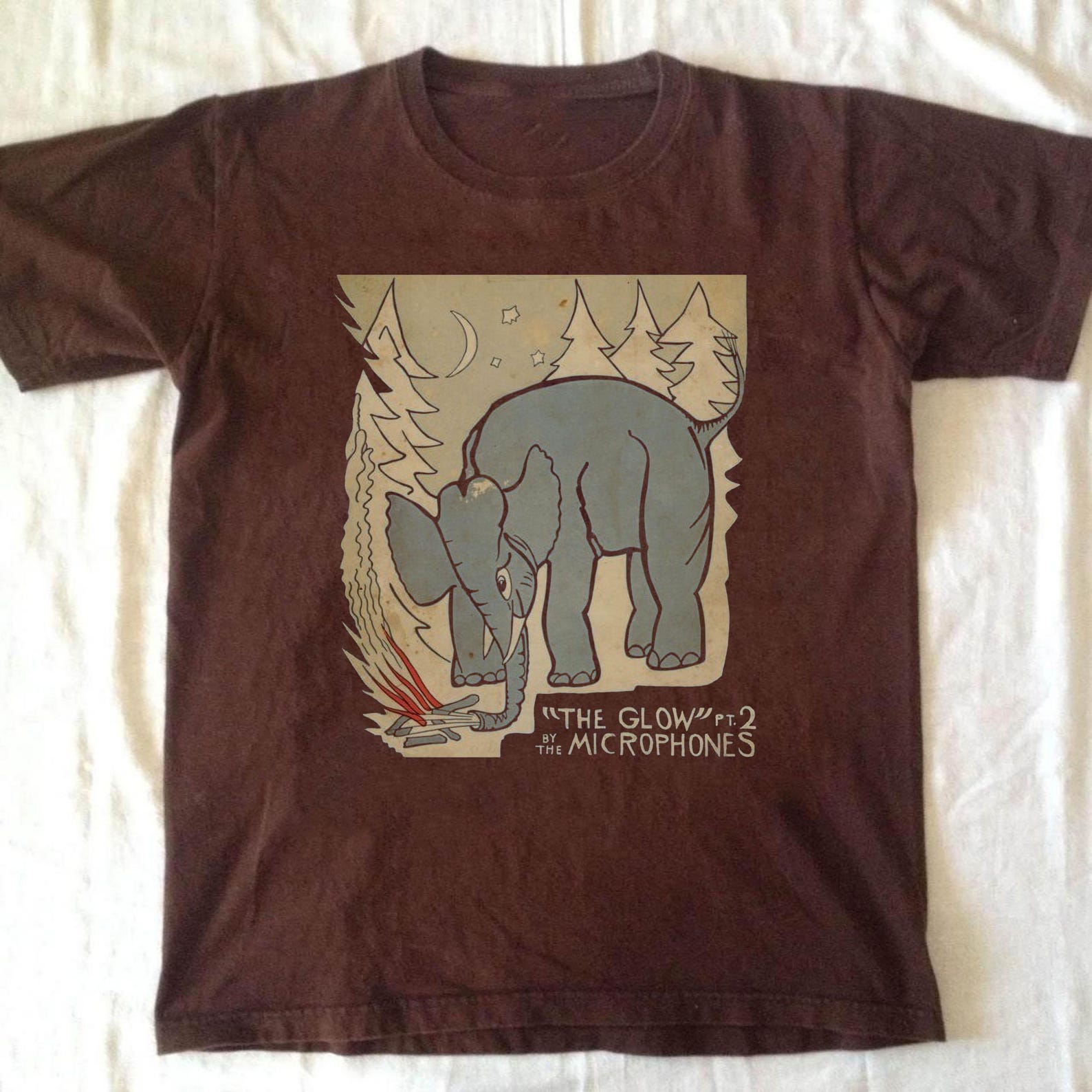 The Microphones T-Shirt, The Glow Pt2 shirt, Indie rock band shirt, 90s graphic tee, Indie folk shirt, The microphones band tee, Unisex L