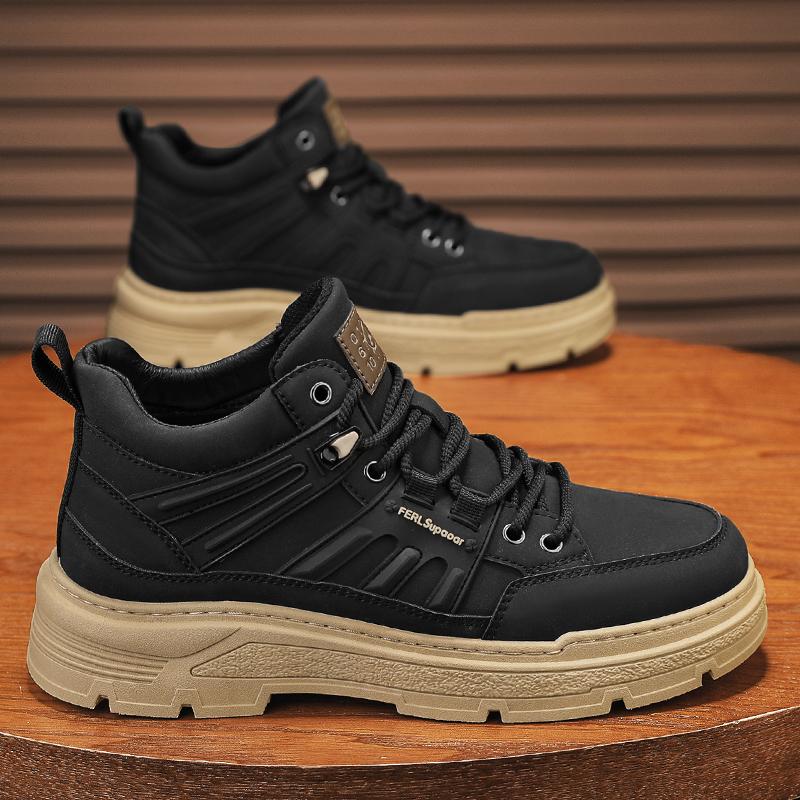 Fashion CYYTL Mens Boots Casual Winter Shoes Cowboy Combat Tactical Motorcycle Chelsea Ankle Work Leather Outdoor Hiking Designer Luxury