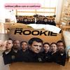 Biancheria da letto con motivo 'The Rookie' Decorazione per la casa Regalo di compleanno (1 * copripiumino + 2 * federa, senza nucleo)
