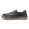38-46 Men's Handmade Leather Shoes Casual Loafers Slip On Leather Flats Outdoor Walking Shoes