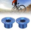 2Pcs Mountain Bike Crank Arm Fixing     Aluminum Alloy Crank Cover Screw  