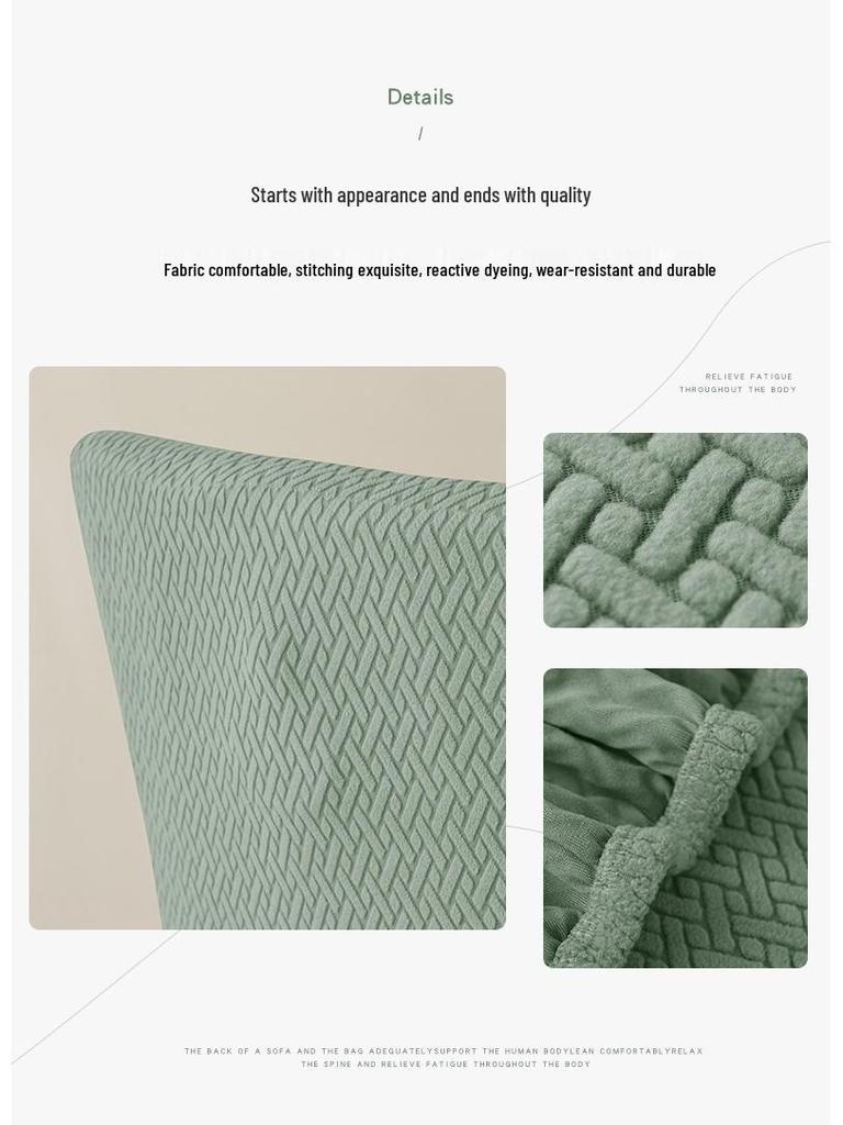 Thickened Jacquard Non-slip Chair and Table Cover for Home, Hotel, or Restaurant Dining.
