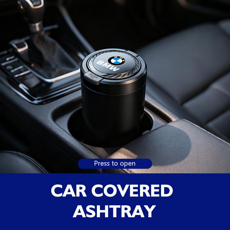 Car Portable Ashtray Garbag Can Multi-function Trash Bin Accessories For BMW Performance X1 M3 M6 F01 F02 E34 E36 E60 F10 F20 X6