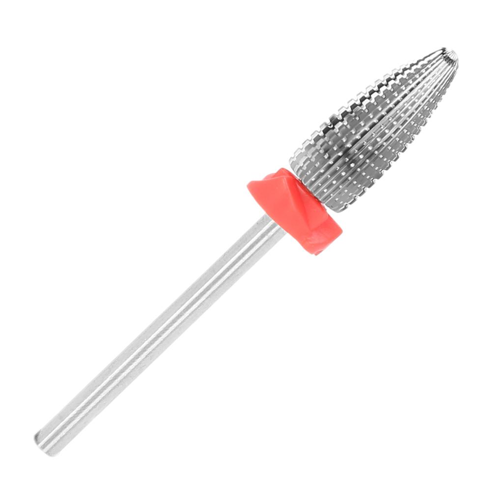 Nail Drill Bits Tungsten Steel Nail Polishing Grinding Head Manicure Tool Accessory