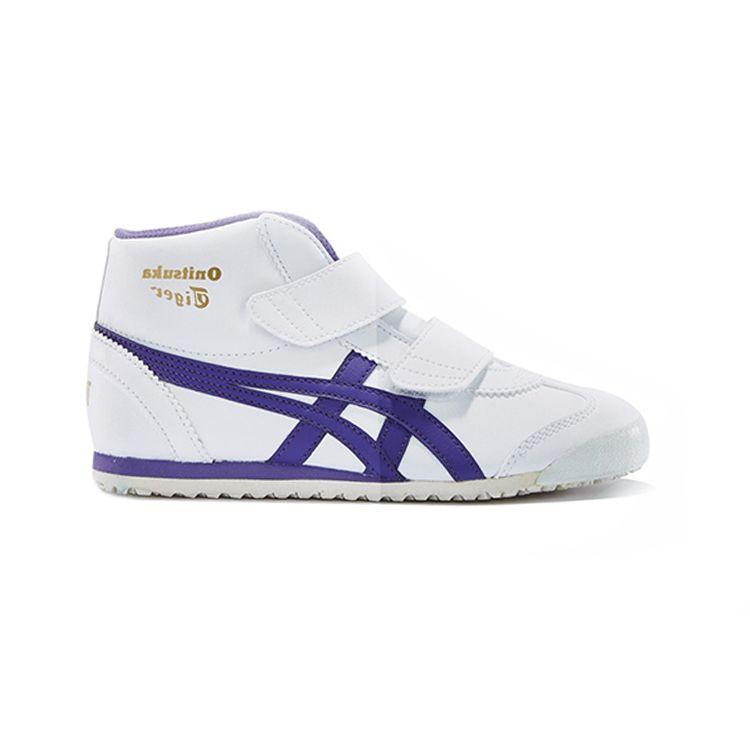 Onitsuka Tiger Mexico 66 High-Top Sneakers Kids Sneakers White Purple 1184A031-101