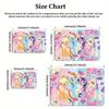 Cute Cartoon Pony Area Rug, Colorful Fruit Theme Non-slip Mat, Decorative Carpet for Kids Girls Bedroom, Washable Home Gift
