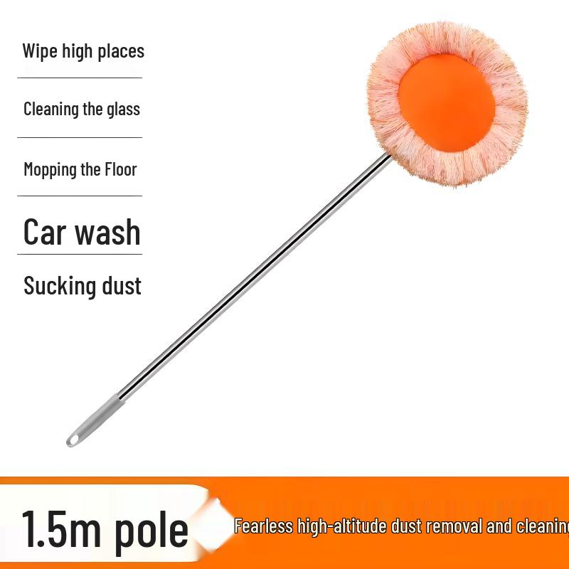 Sonnenblumen-Mopp: Vielseitiges Reinigungswerkzeug für Böden, Decken, Glas und Autos