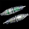 10Pcs/lot 12cm Deep Drop Underwater Fish Attracting Lure LED Fishing Red Blue Green White Flash Light Bait Multicolor