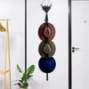 Hat Hanger Gothic Style Halloween Bat Shape Easy Installation Wall Mounted Cloak Rack Hand-Woven Baseball Cap Holder