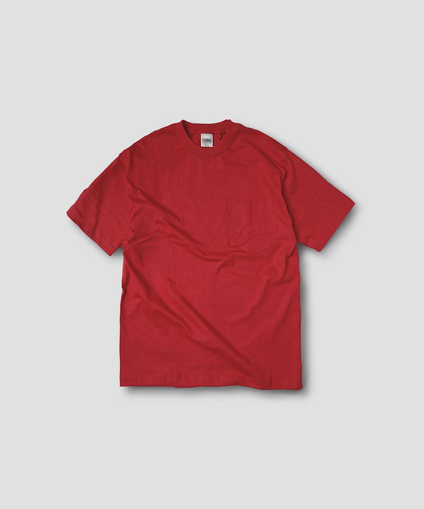 Kaembeoseupocheuweeo Max Weight Pocket T-Shirt, Red (D Type)