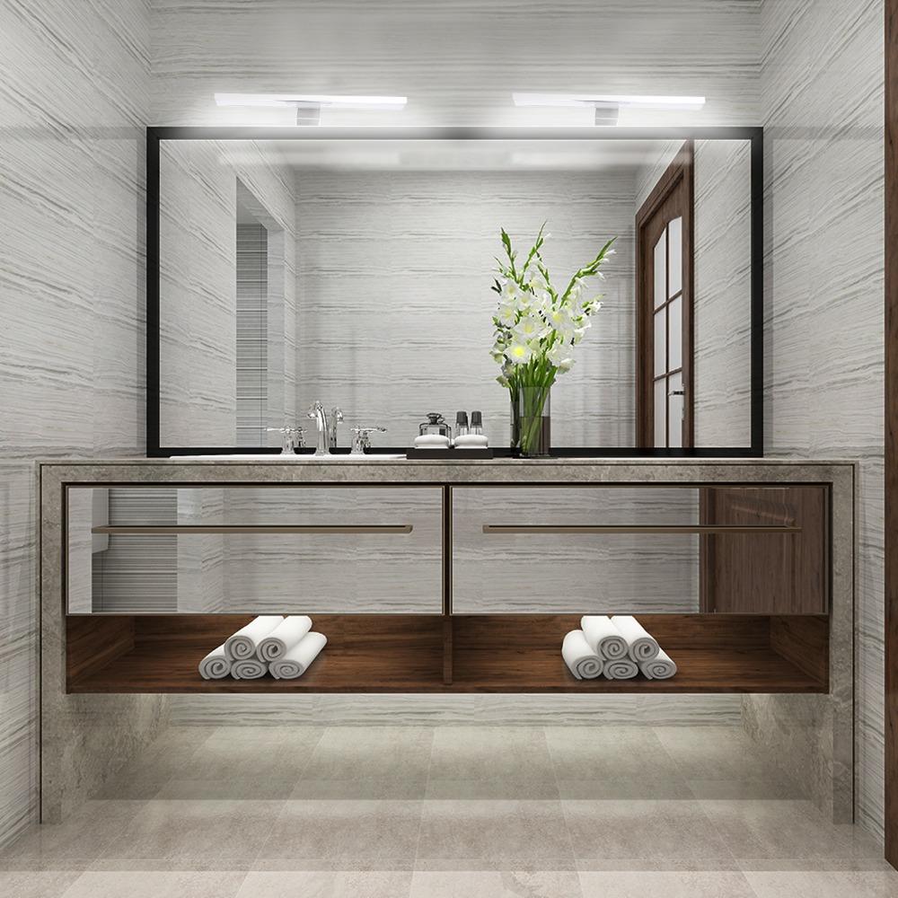 Aluminum LED Wall Light AC85-265V Wall Lamp Lighting Modern LED Mirror Light  Bathroom