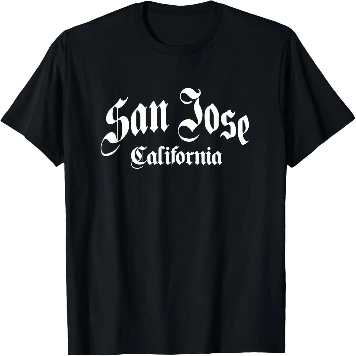 San Jose - California - Old School Design - Classic T-Shirt S чёрный