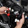 Full Motorcycle Wire Harness Set, Wiring Assembly with Branch Leads, Terminal Ends, and Outer Sleeving for Kayo T2 Electrical Repair and Service Jobs