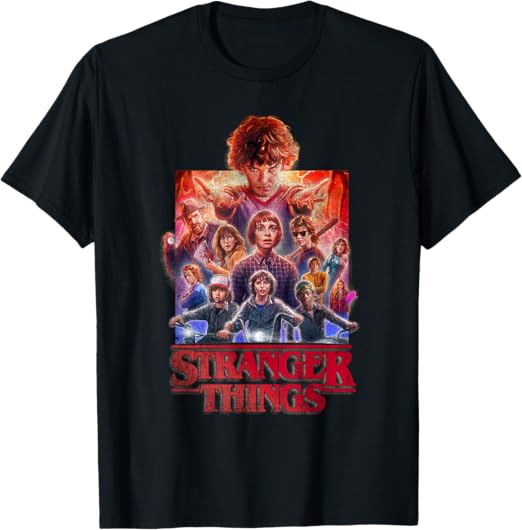 Horror Fans of Stranger Things Kids to Adults T Shirt 150