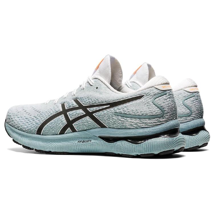 New Asics Gel Nimbus 24 2E Wide 'Light Steel' 1011B361-404