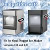 Commercial Grade Ice Scoops Organizer Shelf Slip Resistant Easy Installation Stand with Magnetic Adhesive Backing