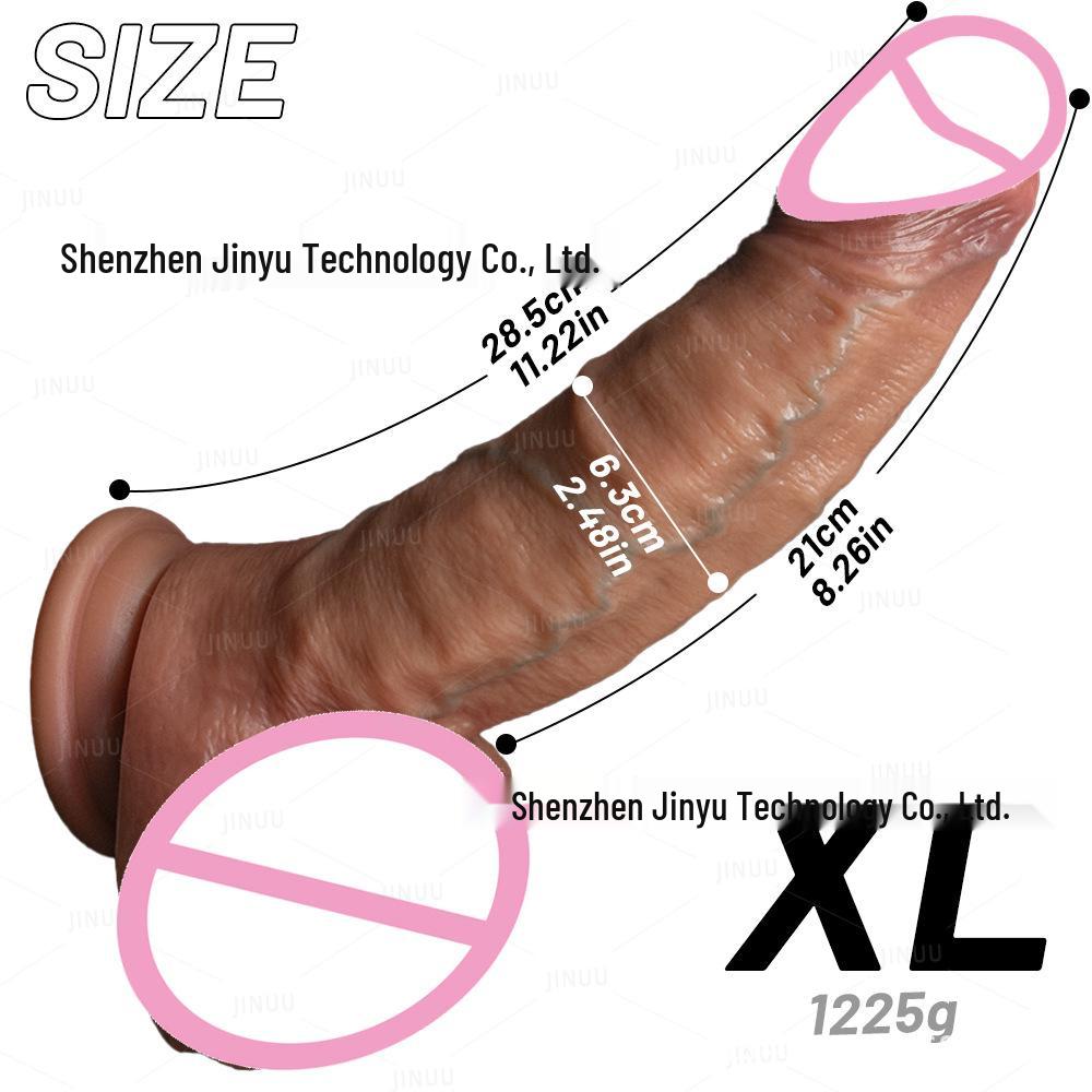 Realistic Soft Flesh Dildo for Women Self-Stimulation