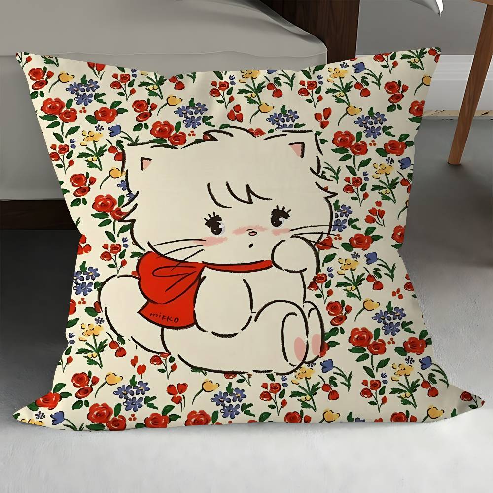 М-Микко Милые наволочки Домашнее постельное белье Декоративная наволочка Свадебная Супермягкая наволочка 12x12Inch