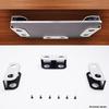 Under Table Laptop Storage Mount Metal Thickness 1.37" for MacBook No Trace Widened Design Protection Tray For Various Tables