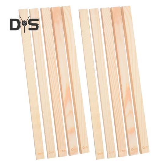 

10 шт. обучающие гончарные палочки для катания по глиняной основе для полимерной глины глубина толщина 5 размеров направляющие палочки для катания по глиняной основе инструменты для гончарных изделий из полимерной глины своими руками 10 pcs