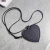 Sunglasses Storage Pu Leather Lanyard Glasses Clip Anti-lost Sunglasses Pendant  Outdoor