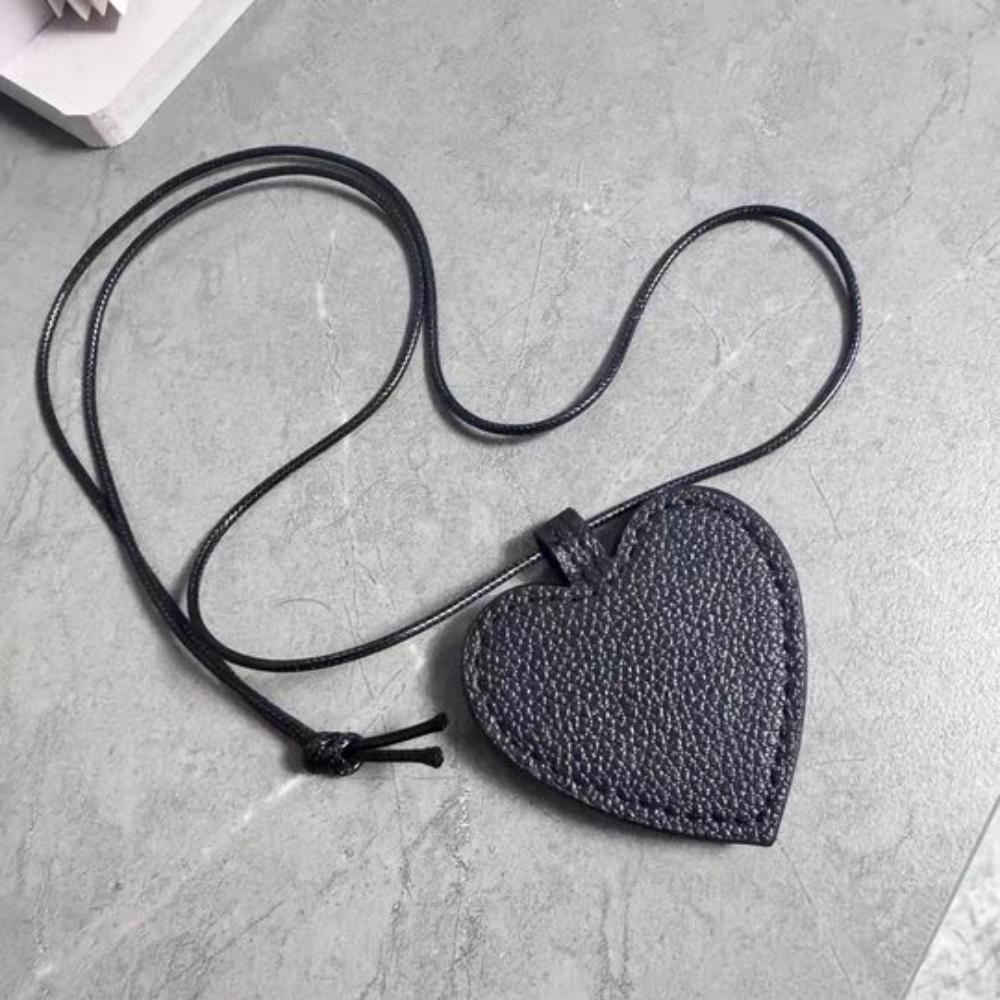 Sunglasses Storage Pu Leather Lanyard Glasses Clip Anti-lost Sunglasses Pendant  Outdoor