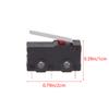 10Pcs Tact Switch KW11-3Z 5A 250V Microswitch 3PIN Limit Switch Buckle Roller Arc Lever Snap Action Push Micro Switches