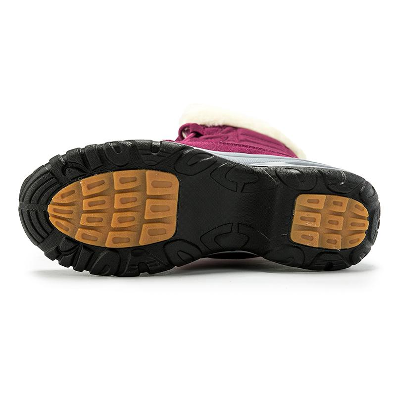 Women Plush Cotton Shoes Air Cushion Snow Boots Fashion High-top Platform Shoes Winter Warm Outdoor Boots