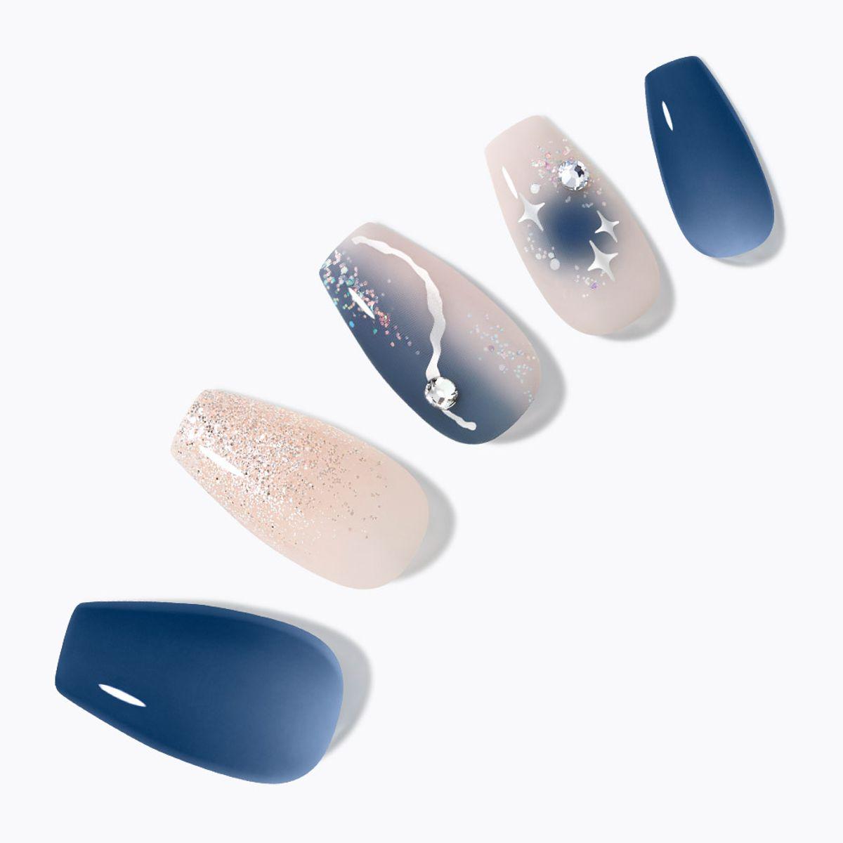 Dashing Diva Magic Press Meteor (Coffin) Nail Tips