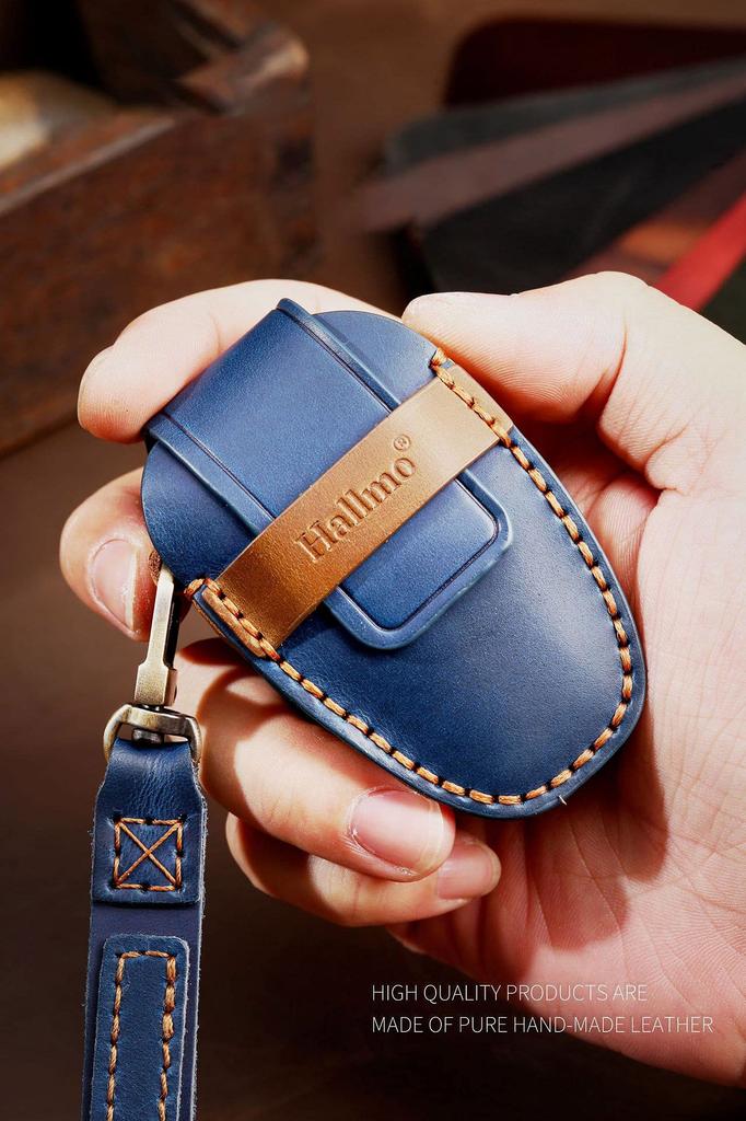 Ontto Peugeot Smart Key Case, Key Cover, Stylish, Textured, Luxury Key Holder, Suitable for