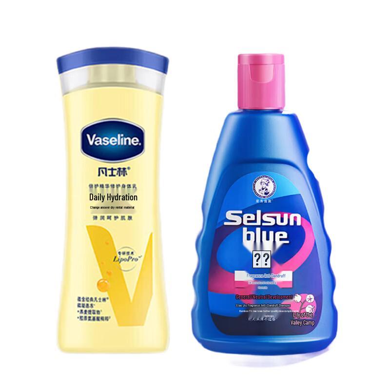 

Набор Vaseline Интенсивное восстановление Лосьон для тела и Шампунь против перхоти